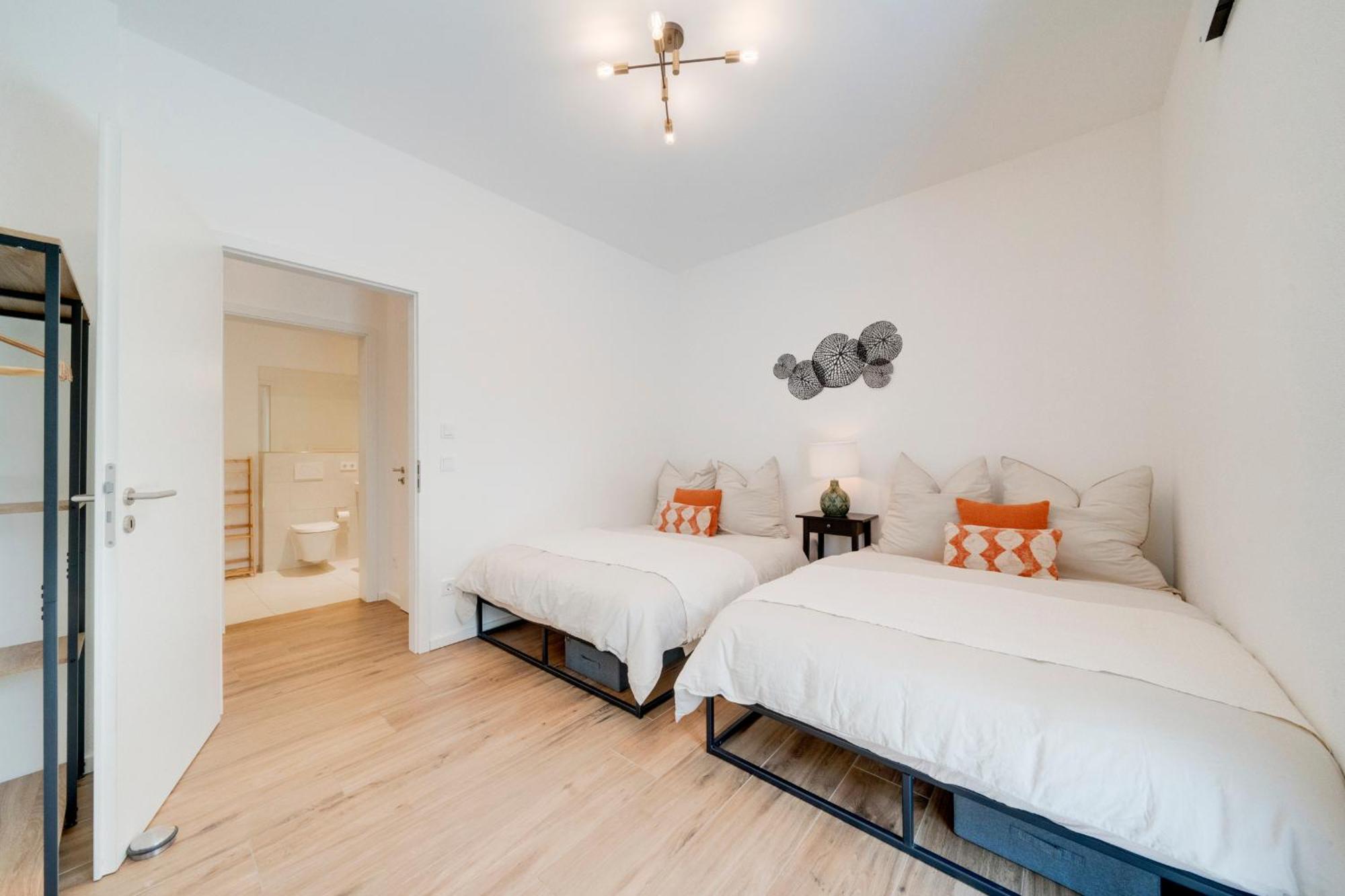 Neu-Luxus Apartment-Zentral In Altstadt-65-80Qm Augsburg Quarto foto